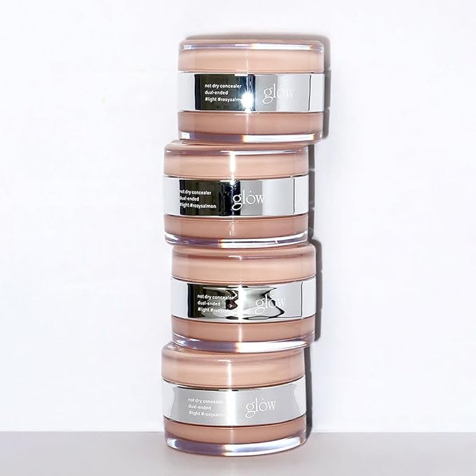 not dry concealer #light #rosysalmon : Vegan-Free, hypoallergenic, circles, 0. 4 Oz