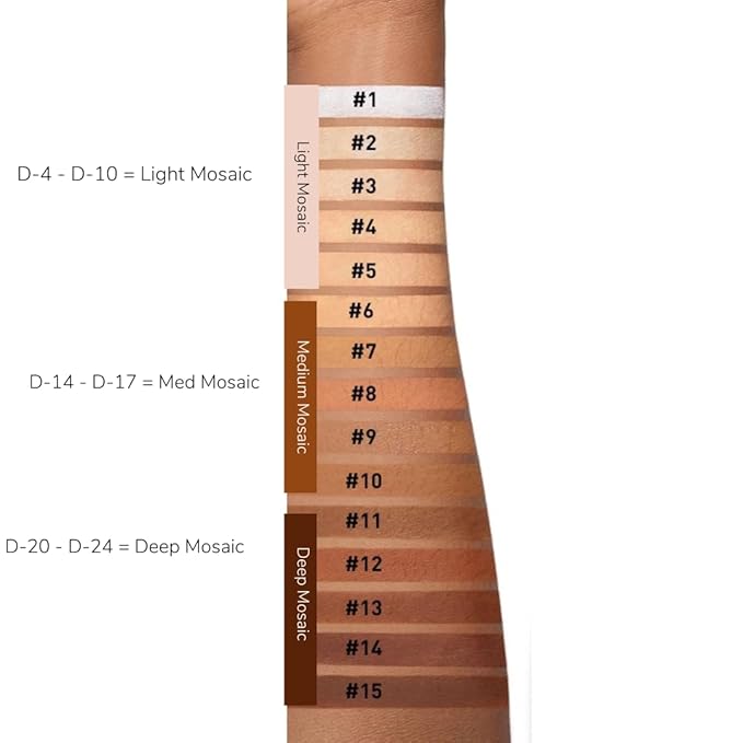 ZUZU LUXE Mosaic Illuminator (Deep - Dark/Neutral Undertones), GMO, 0.. 32 oz