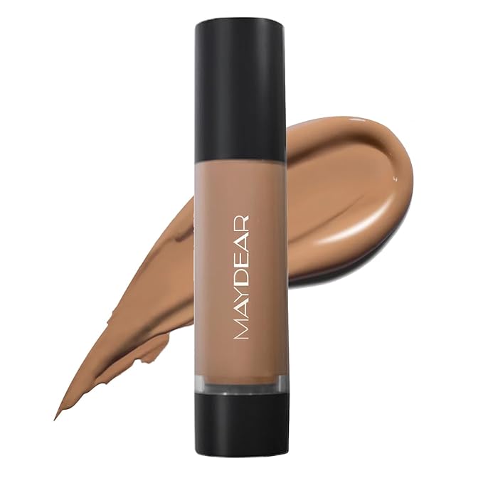 Maydear Tinted Moisturizer for Face, Matte Finish, Hydrating, Honey, 1.(50ml) 7 oz