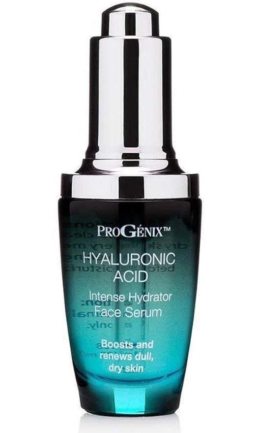 Hyaluronic Acid Face Serum Skin Care Booster. Intense Hydrating Serum With Hyaluronic Acid, Organic Aloe Vera, Vitamin E For Dry Skin & Fine Lines. 1 Fl Oz