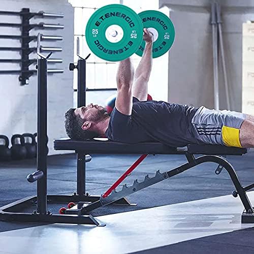 10LB/25LB/35LB/45LB/55LB Bumper Plates Odorless with 2" Opening Olympic