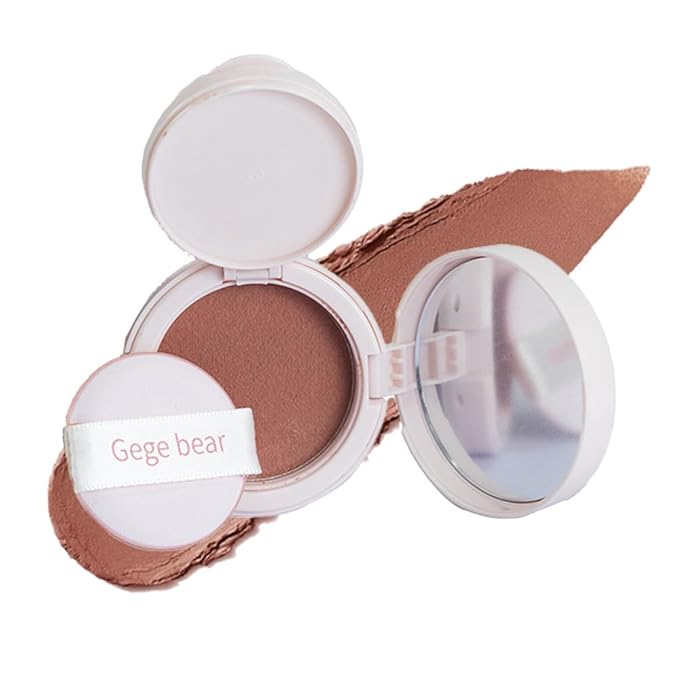 Air Cushion Blush,Wearing Skin Tint Blush Makeup for Natural Flush
