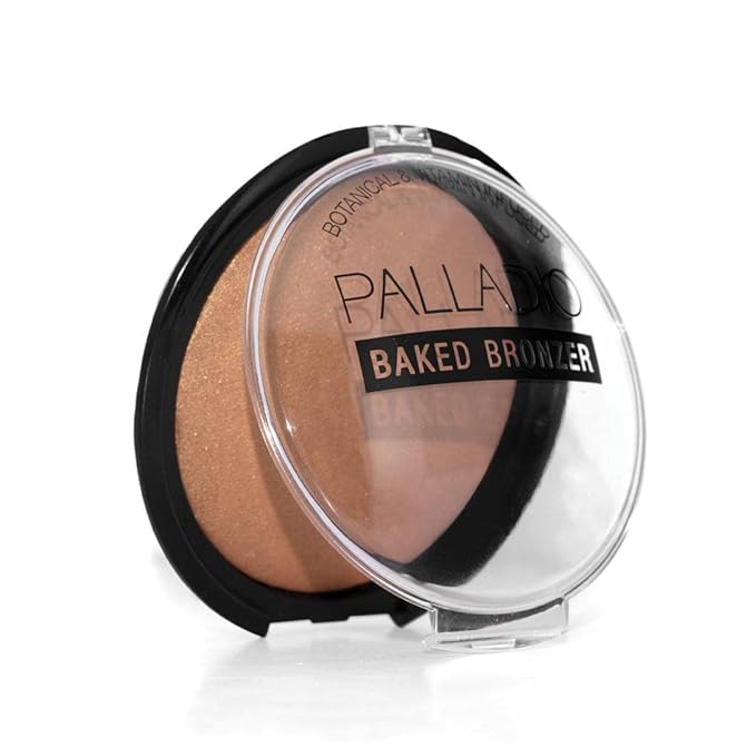 Palladio Baked Bronzer, Highly Pigmented and Easy to