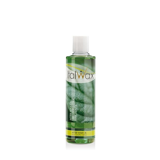 Italwax After Wax Care Lotion - 250ml / 8.45fl.oz - Natural vegetable oil - Mint - Moisturizing and removing waxing residues