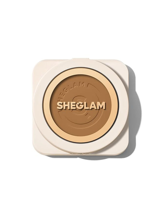 SHEGLAM SKin-Focus Full Coverage Powder Foundation Oil-Control Lightweight