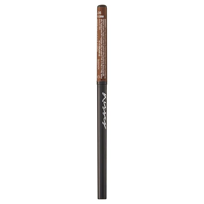 Ruby Kisses Auto Lip Liner Pencil, Long Lasting & Non-Fading, Smooth Application, Non-Feathering with Rich Color, No Sharpener Needed, Ideal for Full Lips Look (Cappuccino)