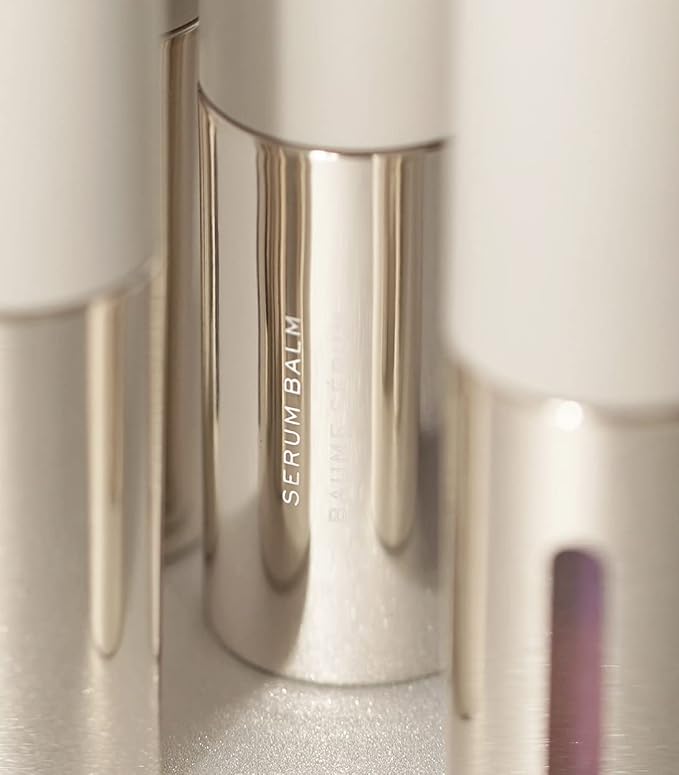 MAKE Beauty Serum Balm Hydrating Lip Oil. Vegan moisturizing lip gloss with plumping effect. Lip treatment cream for soft, smooth, shiny lips - Shade, Sun Flare