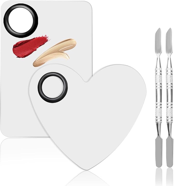 4 in 2 Set Makeup Mixing Palettes, 2 Mixing