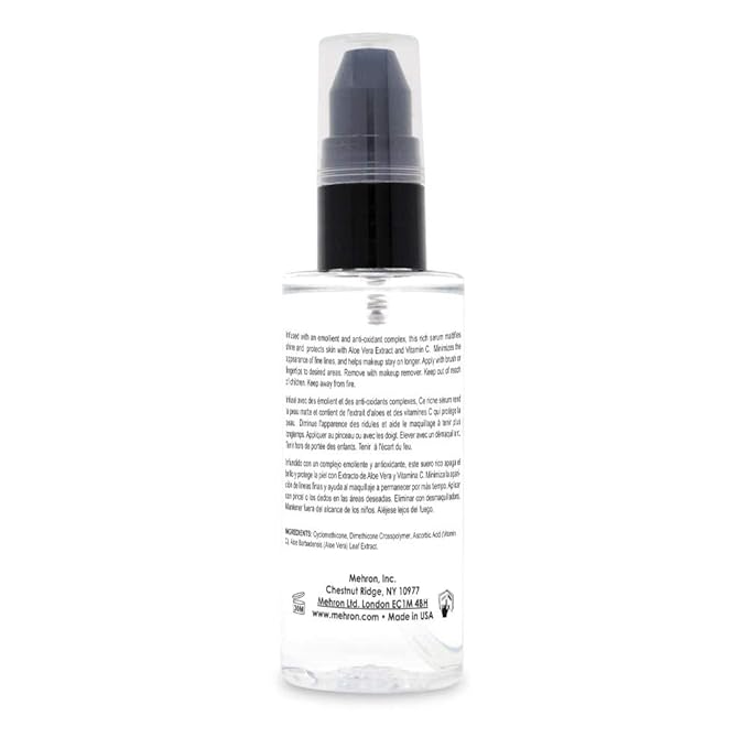 Mehron Makeup Velvet Finish Smoothing Primer | Professional oz () 30 ml