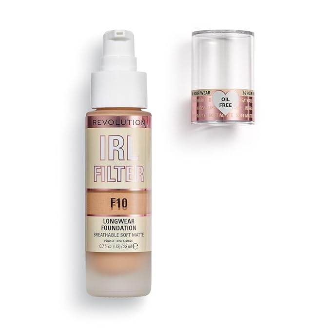 Revolution Beauty, IRL Filter Longwear Foundation, Soft &