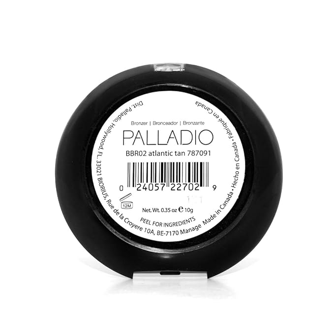 Palladio Baked Bronzer, Highly Pigmented and Easy to