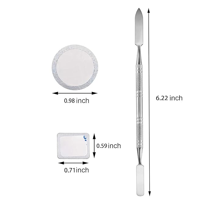 4 layers Empty magnetic Book Shaped palette （Black