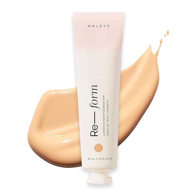 HALEYS Re-form Luminous Skin Foundation, VEGAN + CRUELTY-FREE, types (2.5)