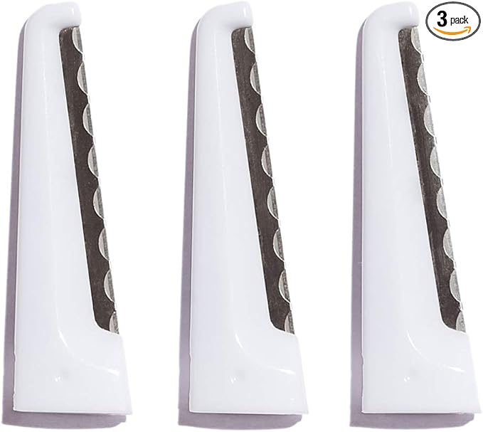 StackedSkincare | Replacement Dermaplaning Blades for Smooth, Radiant, Glowing Skin, Exfoliating Face Blades for Dermaplaning, No Brush or Scrub Needed, 3 Pack