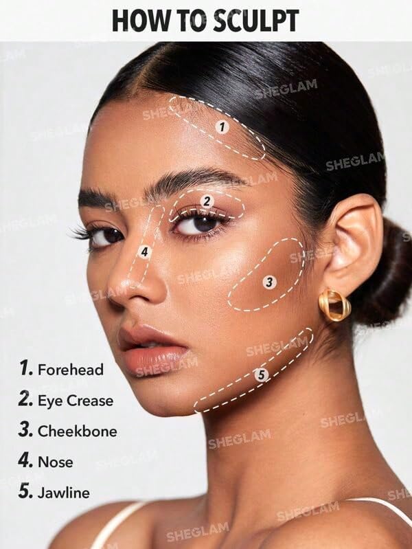 SHEGLAM Snatch 'n' Define Cream Contour Stick Long Warm Honey