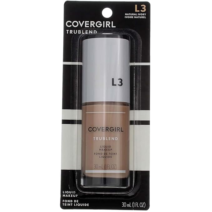 COVERGIRL Trublend Oil-Free Liquid Foundation, Lightweight, Dewy Finish, Clog Pores