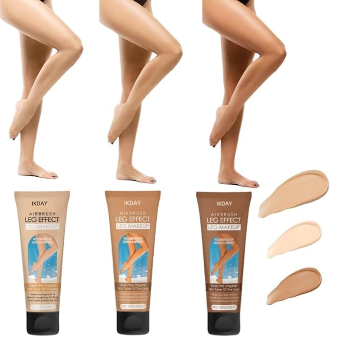 Leg Makeup Waterproof No Transfer - Leg Makeup Golw, 2)