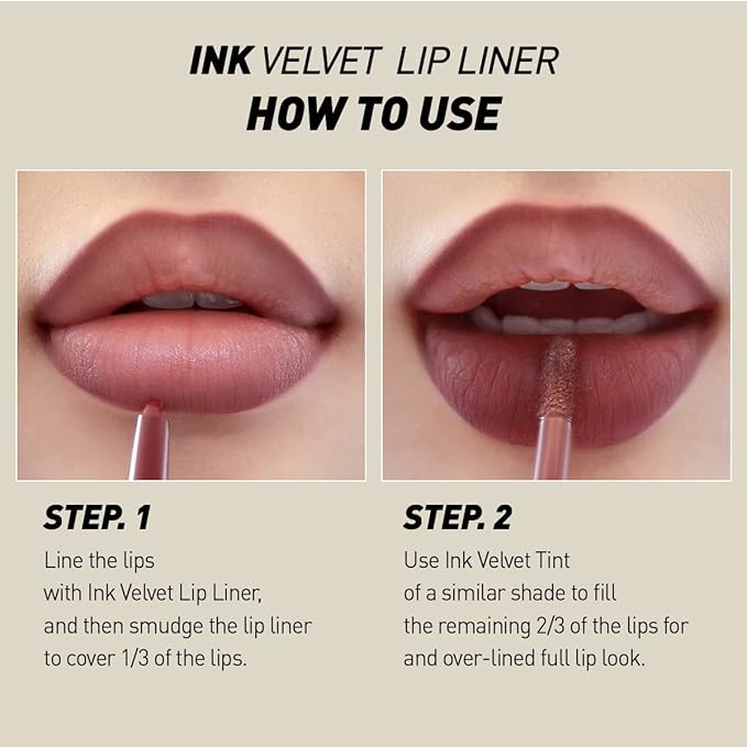 Peripera INK VELVET LIP LINER (002 WINE NUDE) LIP