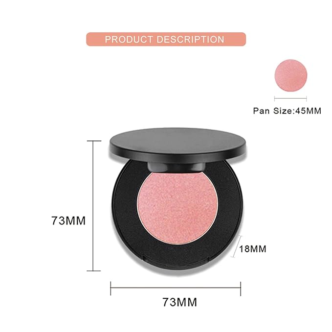 Blush Powder Face Makeup, Matte Natural Glow Blushing Blush 6