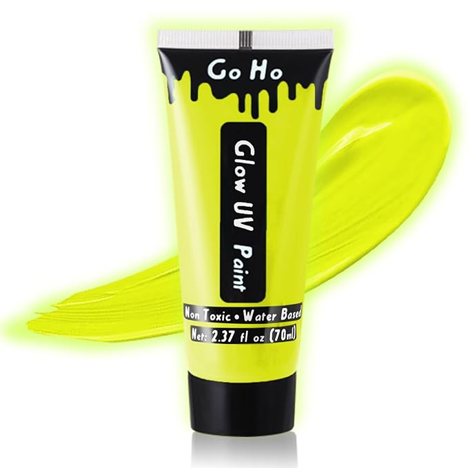 Go Ho Neon Yellow Body Paint 2.37oz