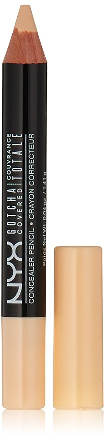 NYX Professional Makeup Gotcha Covered Concealer Pencil, No.01 0.04 Ounce