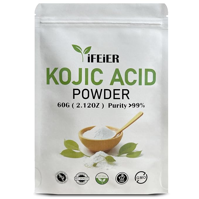 Pure Kojic Acid Powder 60g(2.12oz) for Skincare Products 60g
