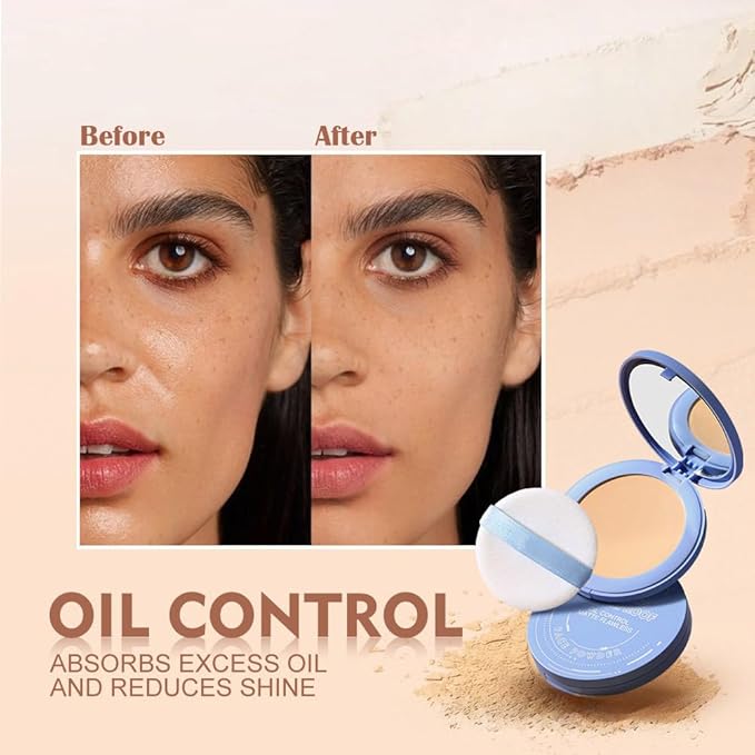 Pressed Matte Face Powder Makeup & Setting Powder N.W (03#) 10g