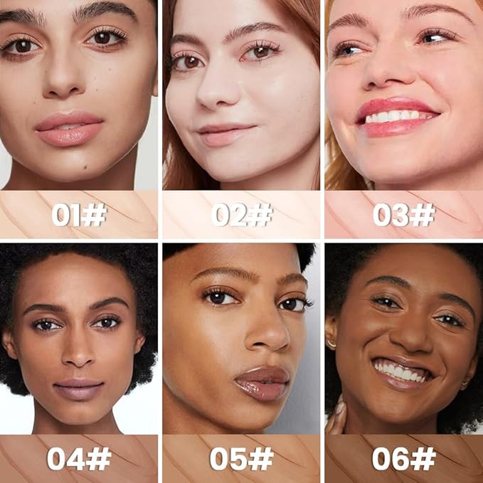 1 Pack Liquid Foundation Cream for Face Makeup,Durable