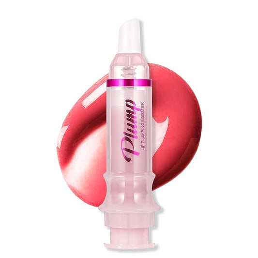 Erinde Lip Plumper Gloss, Natural Ginger Lip Plumping Booster Lip Plumping Oil, Ultra-Hydrating & Nourishing Plump Lip Plumper, Glossy Finish Fuller Lip Plumping Lip Gloss for Women Girls, G02