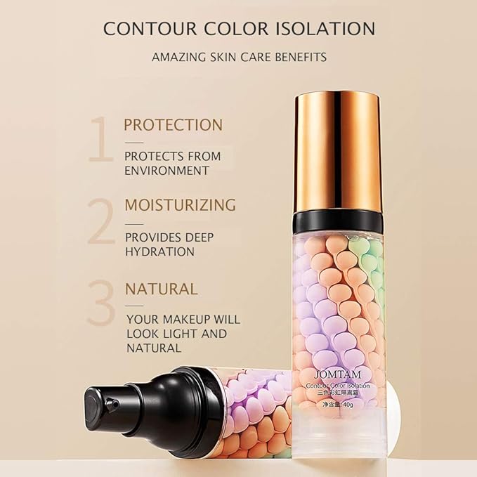 Contour Multi-Color Pink Green Purple Isolation Waterproof Natural 40g