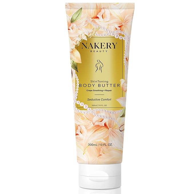 Nakery Neck Creams for Tightening & Firming Skin - Tightening Cream for Body & Face - Neck Firming Cream for Aging Skin - Neck Tightening Cream & Body Cream for Extremely Dry Skin - Seductive Comfort