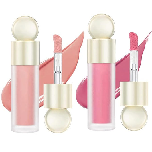 Liquid Blush, Matte Liquid Cream Makeup Dual Use for Girl