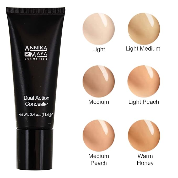 Annika Maya Dual Action Concealer (Light Peach)