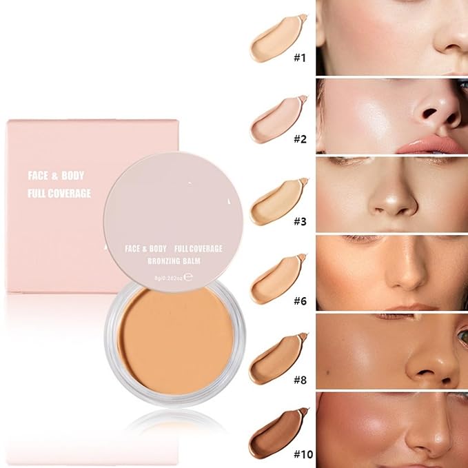 MAEPEOR Face Conceal Contour 15 Colors Cream Lightweight olden Tan) 08 G
