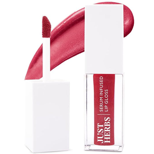 Serum Infused Lip Gloss for Women, Lightweight Non-Sticky High Glossy Moisturizing and Hydrating Lip Gloss 3 ml