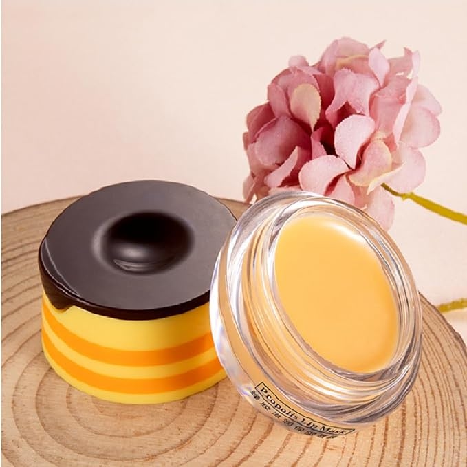 2 PCS Bee Lip Balm Honey Lines