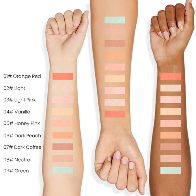 Kaely PROFESSIONAL MAKEUP Correcting Concealer Stick,Medium Coverage Concealer