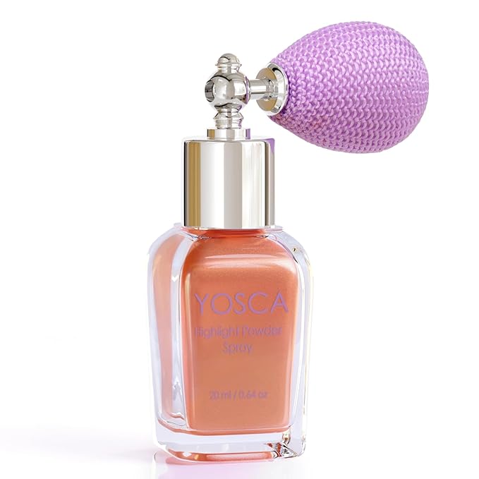 Yosca Highlighter Powder Spray, 20ML Cosmetic Grade Shimmer 20ML
