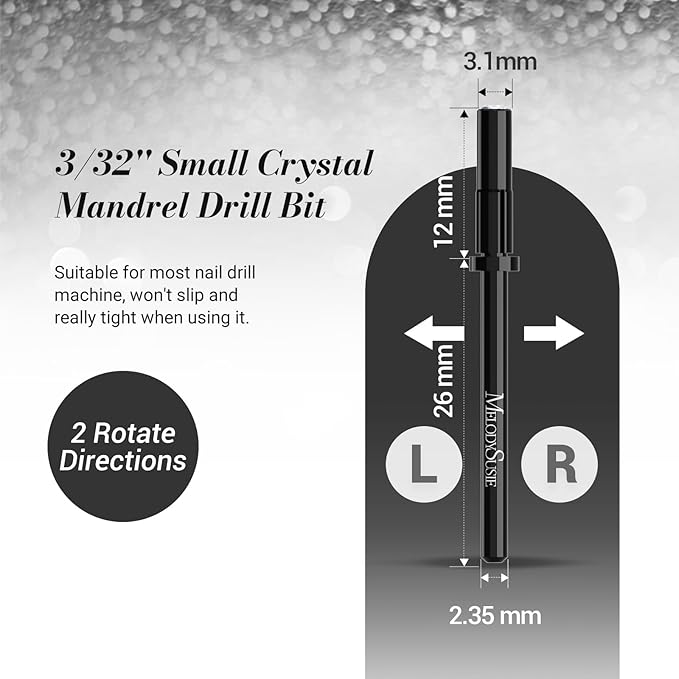 Melodysusie small crystal top 3.1mm