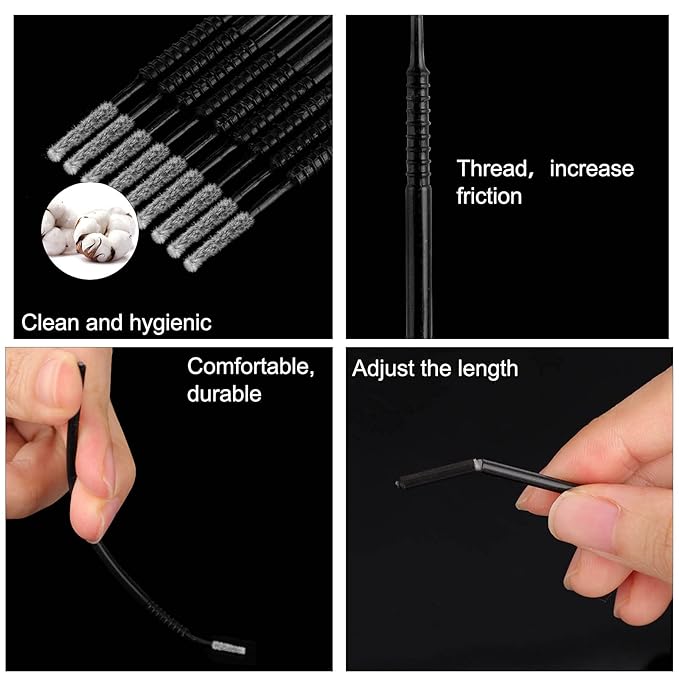 200pcs micro applicators brushes mini