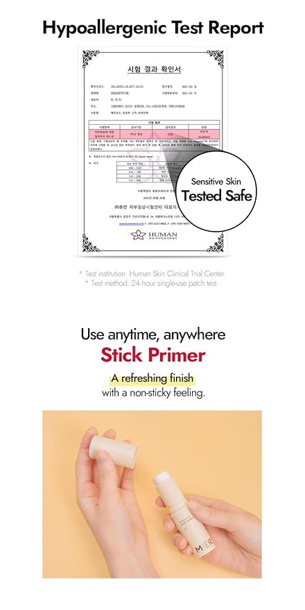 MERYTHOD PORE-CHAK Stick Primer Erasing Mattifying Hard Primer 0.4oz