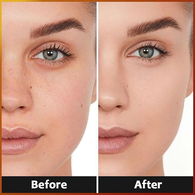 Kaely Oil Free Powder Foundation Waterproof,Face Pressed Powder Natural Finish,08