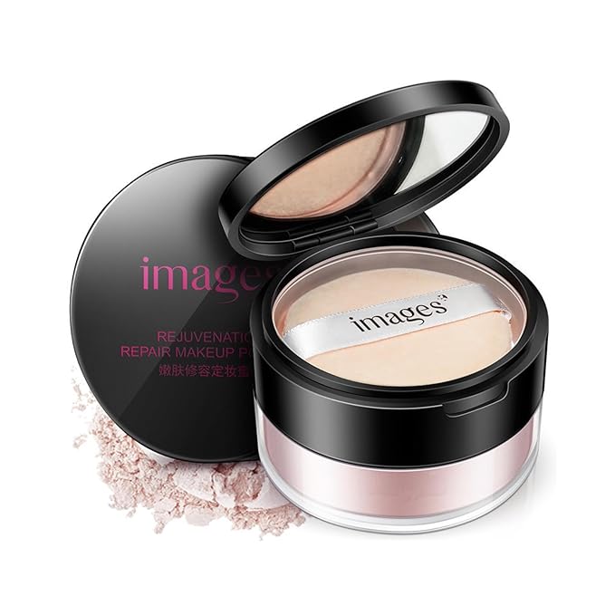Loose Face Powder, Oil Control Minimizes Pores and (Tender complexion) 15g