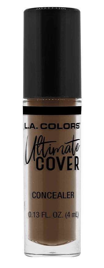 L.A. COLORS Ultimate Cover Concealer- Cafe, 0.13 Fl Fl Oz