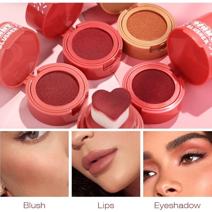 Stamp Liquid Blush Stamp Blush with Heart Shaped Women (1)
