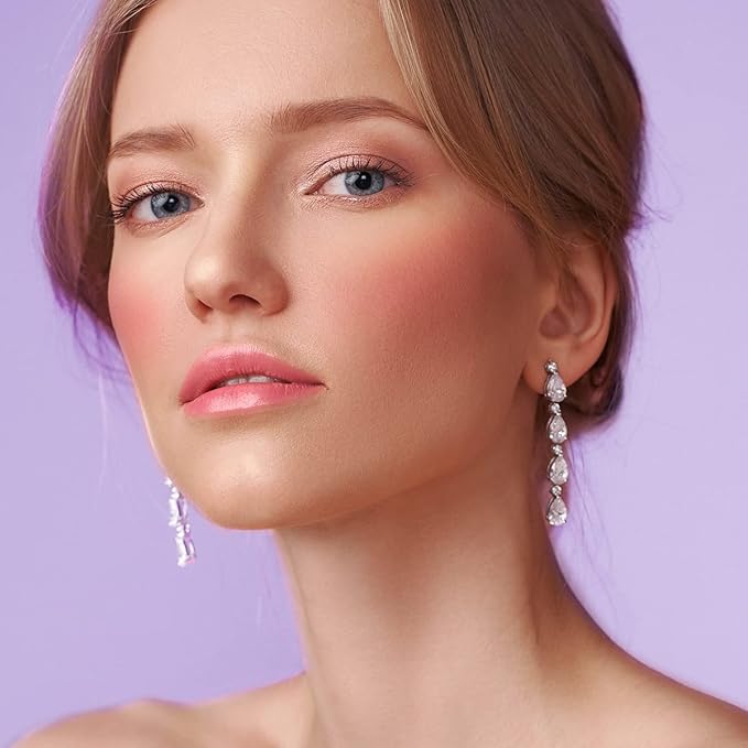 2Pcs Cream Blush Highlighter Makeup Stick Makeup Set Cherry Blush