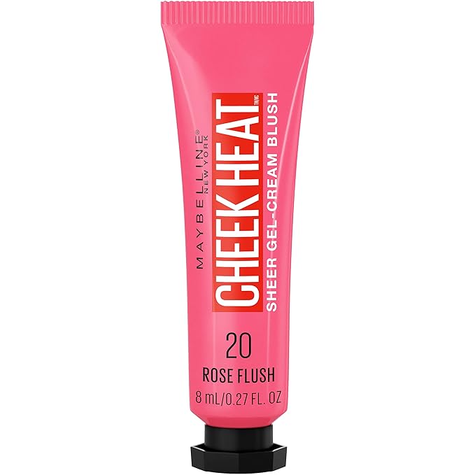 Maybelline Cheek Heat Gel-Cream Blush Makeup, lightweight, Breathable 1 Count