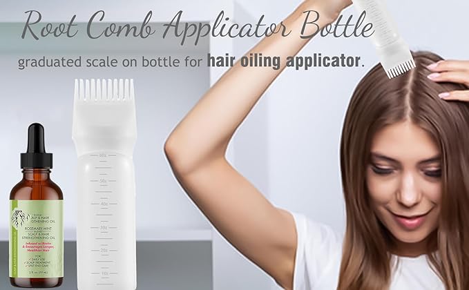 Root Comb Applicator Bottle, Hair