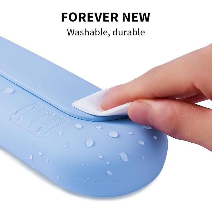 Silicone makeup brush holder travel