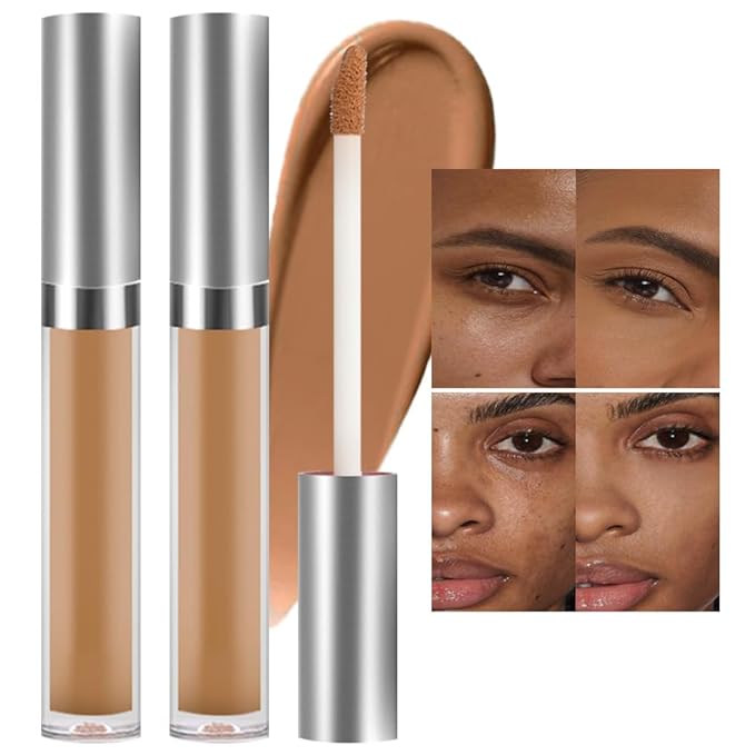 Kaely 2Pcs Hydrating Concealer Wand,Full Coverage Liquid under